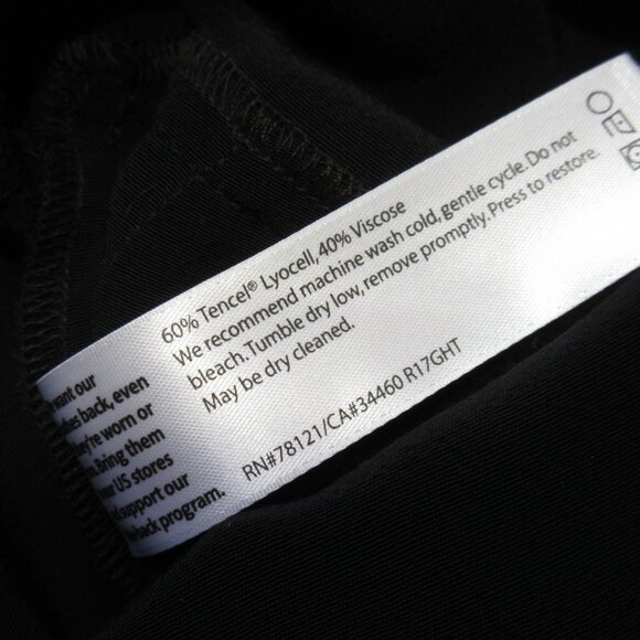 NWT Eileen Fisher Cami Jumpsuit in Black Viscose Crepe Camisole Tank Jumper L - Picture 5 of 6